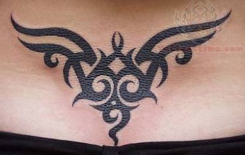 Attractive Lower Back Tattoo